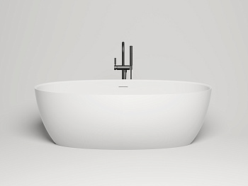 Ванна из литьевго мрамора Salini ALDA 101913G 160х70 отдельностоящая овальная